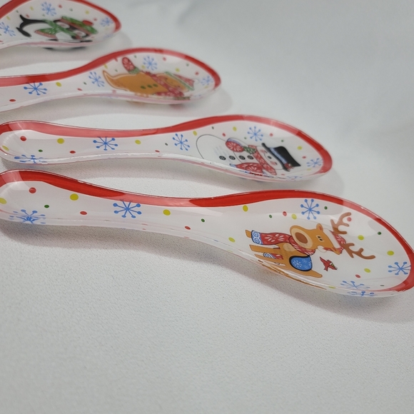 (4) Temp-Tations By Tara Holiday Spoon Rest - Picture 11 of 16